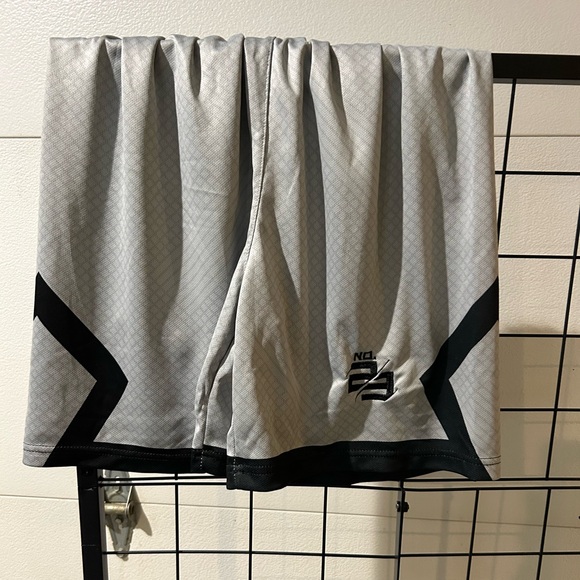 NO.23 FUTBOL Gray Soccer Shorts - Comfort Meets Performance - Picture 1 of 4